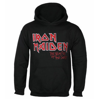 Moška majica Iron Maiden - NOTB Vtge Logo Faded Edge Album- ČRNA - ROCK OFF - IMHOOD140MB