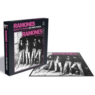 Puzzle RAMONES - ROCKET TO RUSSIA - PLASTIC HEAD, PLASTIC HEAD, Ramones