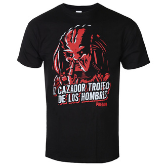 Moška majica Predator - De Los Hombres - Črna - HYBRIS, HYBRIS, Predator