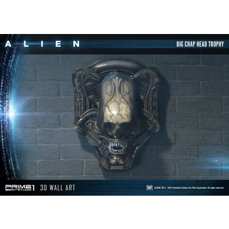 Stenska dekoracija Alien - 3D Wall Art Big Chap Head Trophy - P1SWAAL-02
